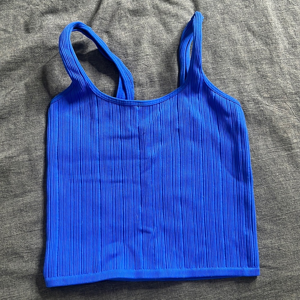 A small/medium love poem tank top